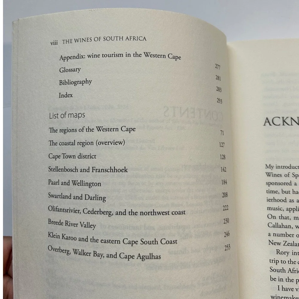 The Wines of South Africa by Jim Clarke Academie Du Vin Library Paperback 2020